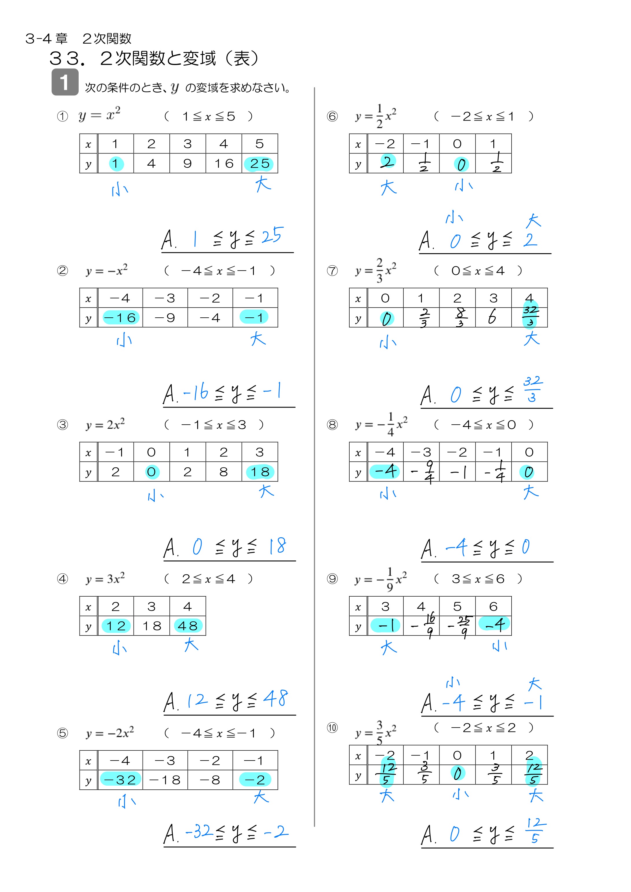 中学数学 プリント ダウンロード　数学解説