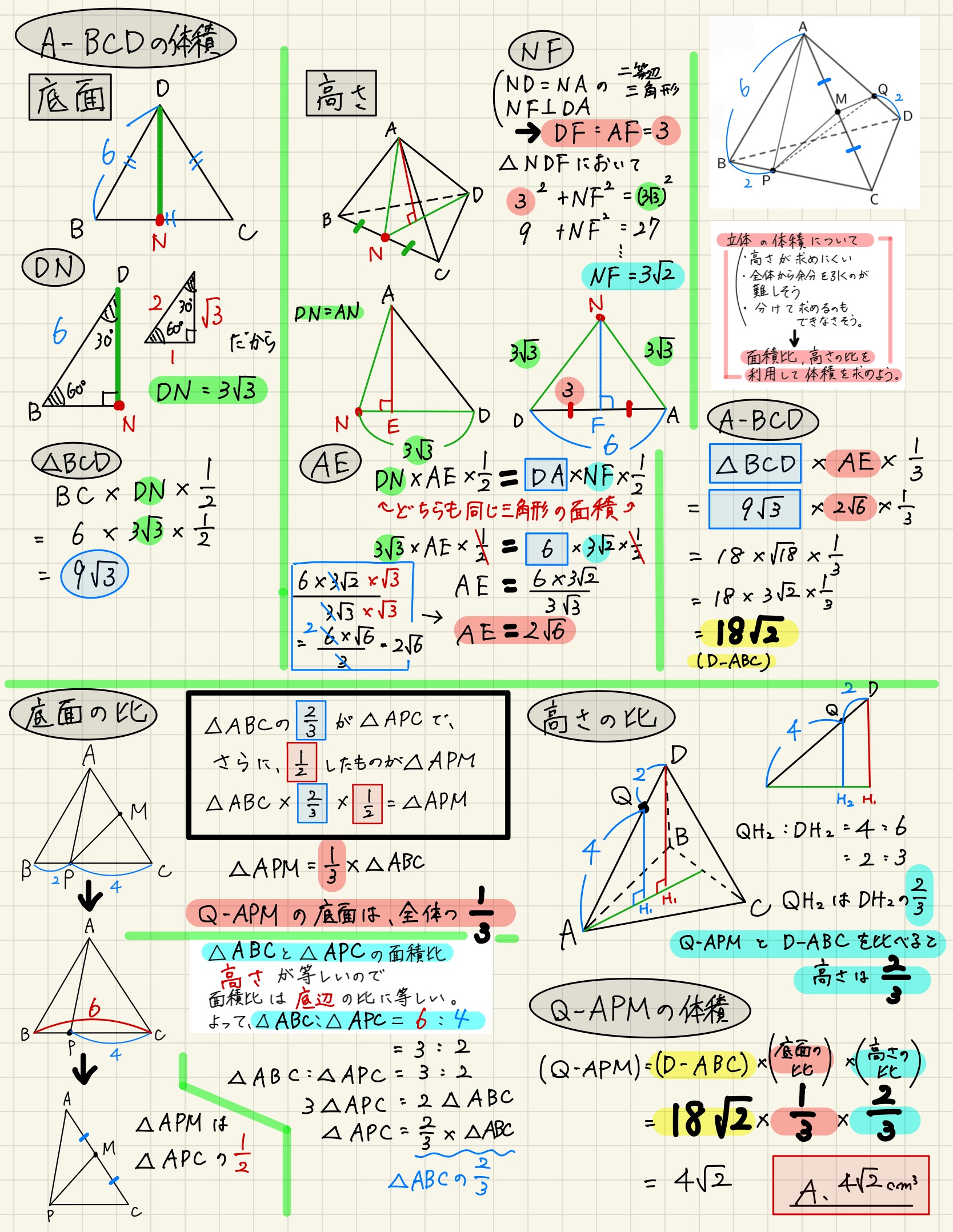 中学数学 プリント ダウンロード　都立入試　数学解説